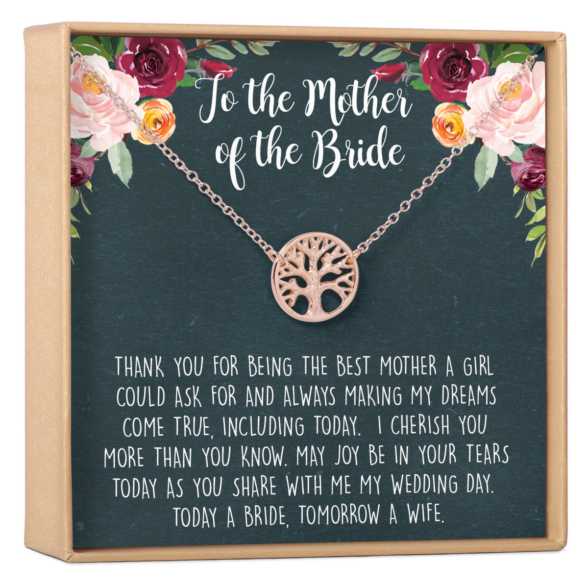 Mother of the Bride Necklace - Dear Ava