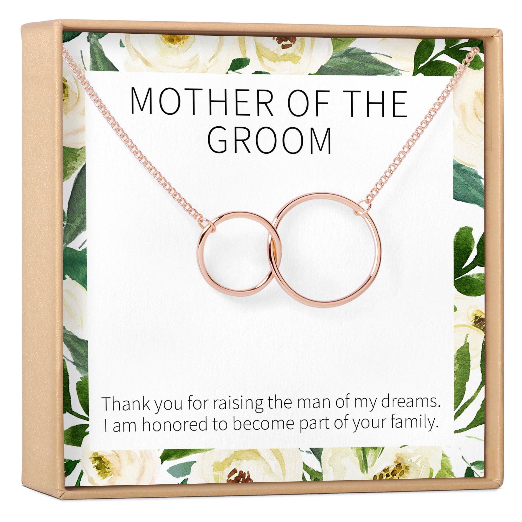 Mother of the Groom Gift Necklace: Wedding Gift, Bridal Party