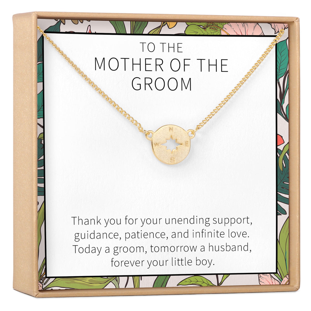 Mother of the Groom Necklace - Dear Ava