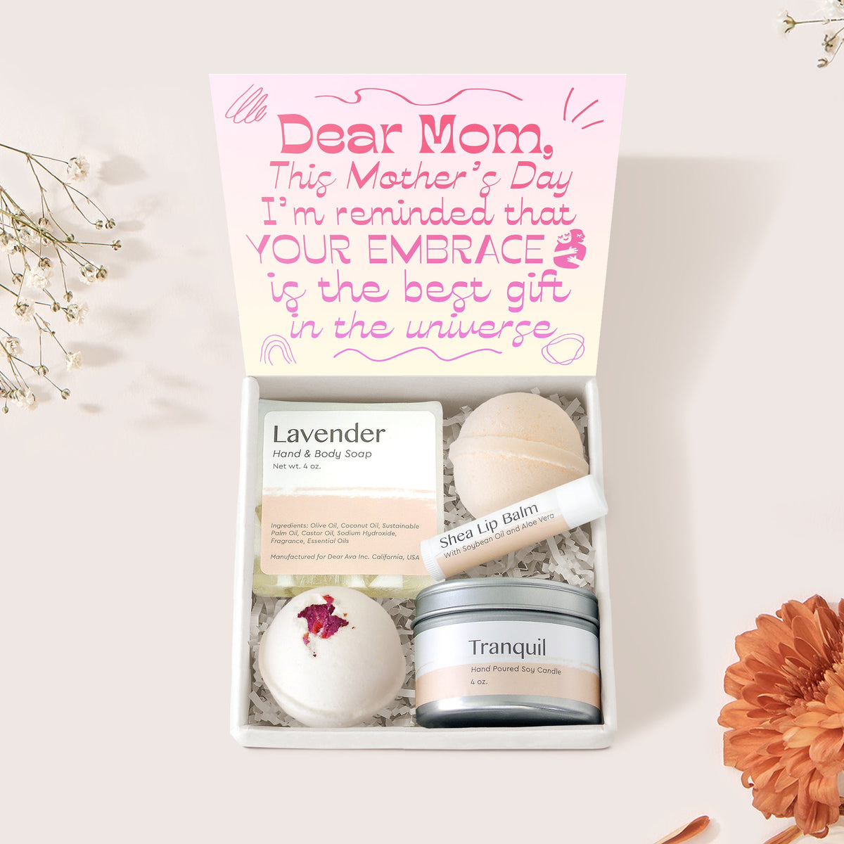 Mother&#39;s Day Gift Box Set - Dear Ava