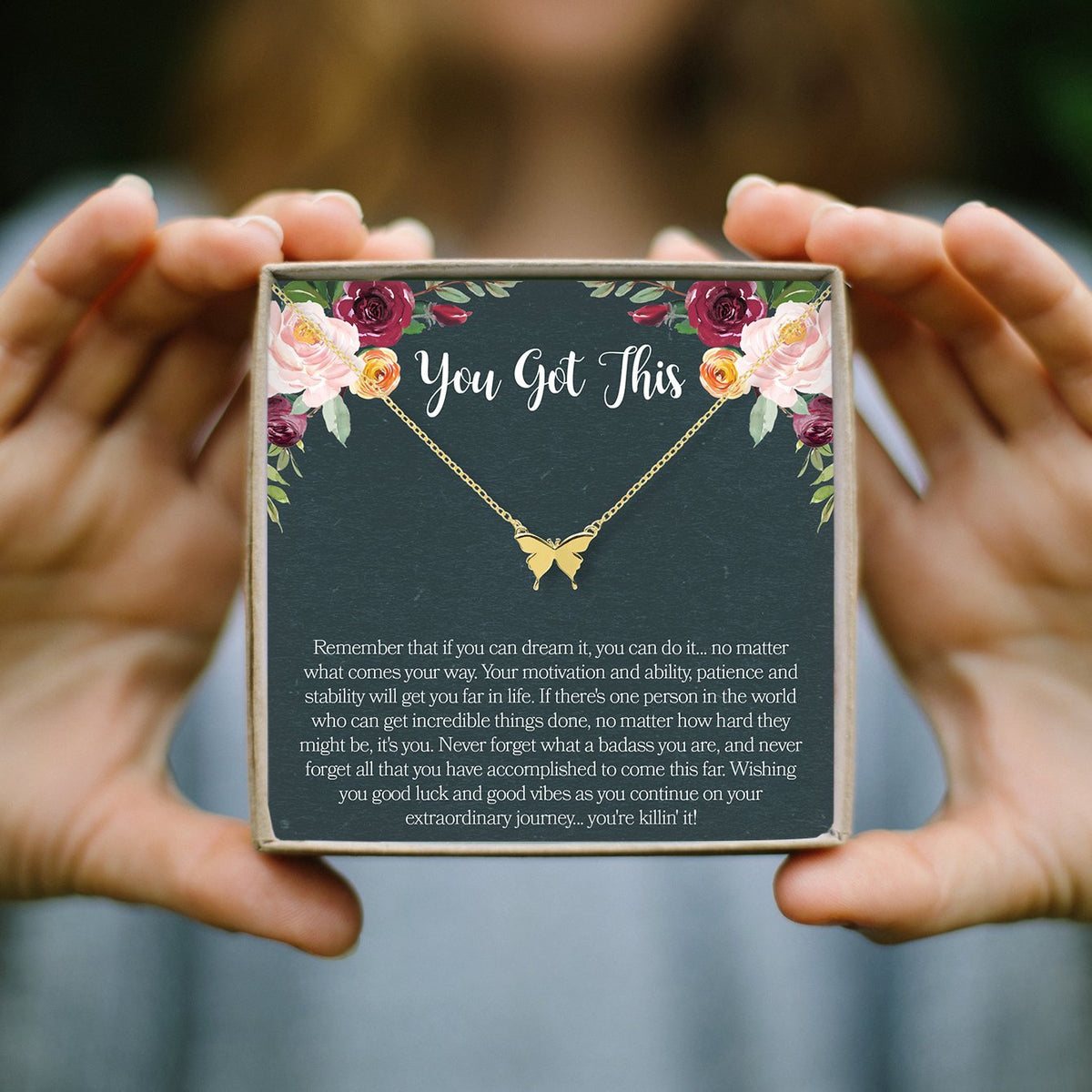 Motivational Necklace - Dear Ava