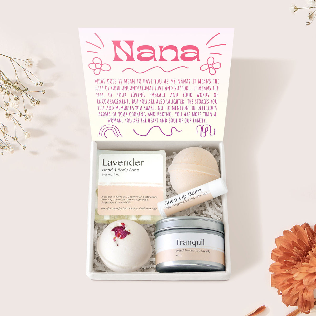 Nana Gift Box Set - Dear Ava