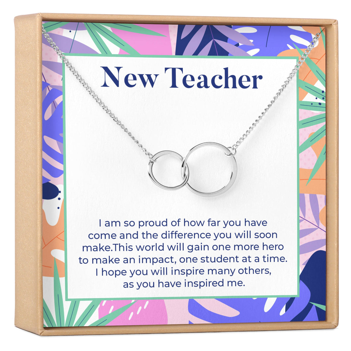 New Teacher Necklace, Multiple Styles Jewelry - Dear Ava