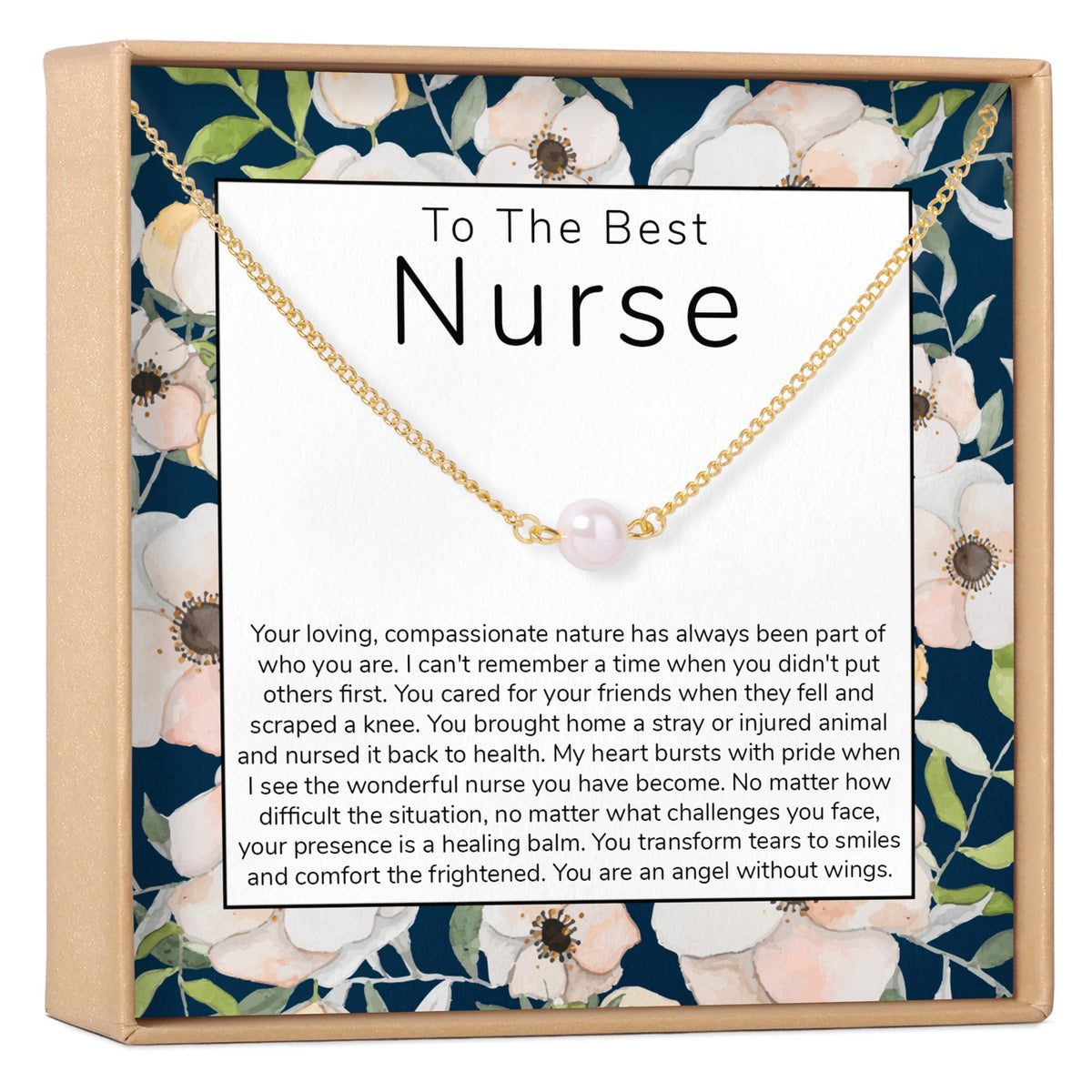 Nurse Pearl Necklace - Dear Ava