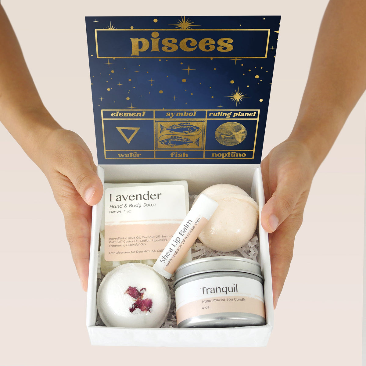 Pisces Zodiac Gift Box Set - Dear Ava