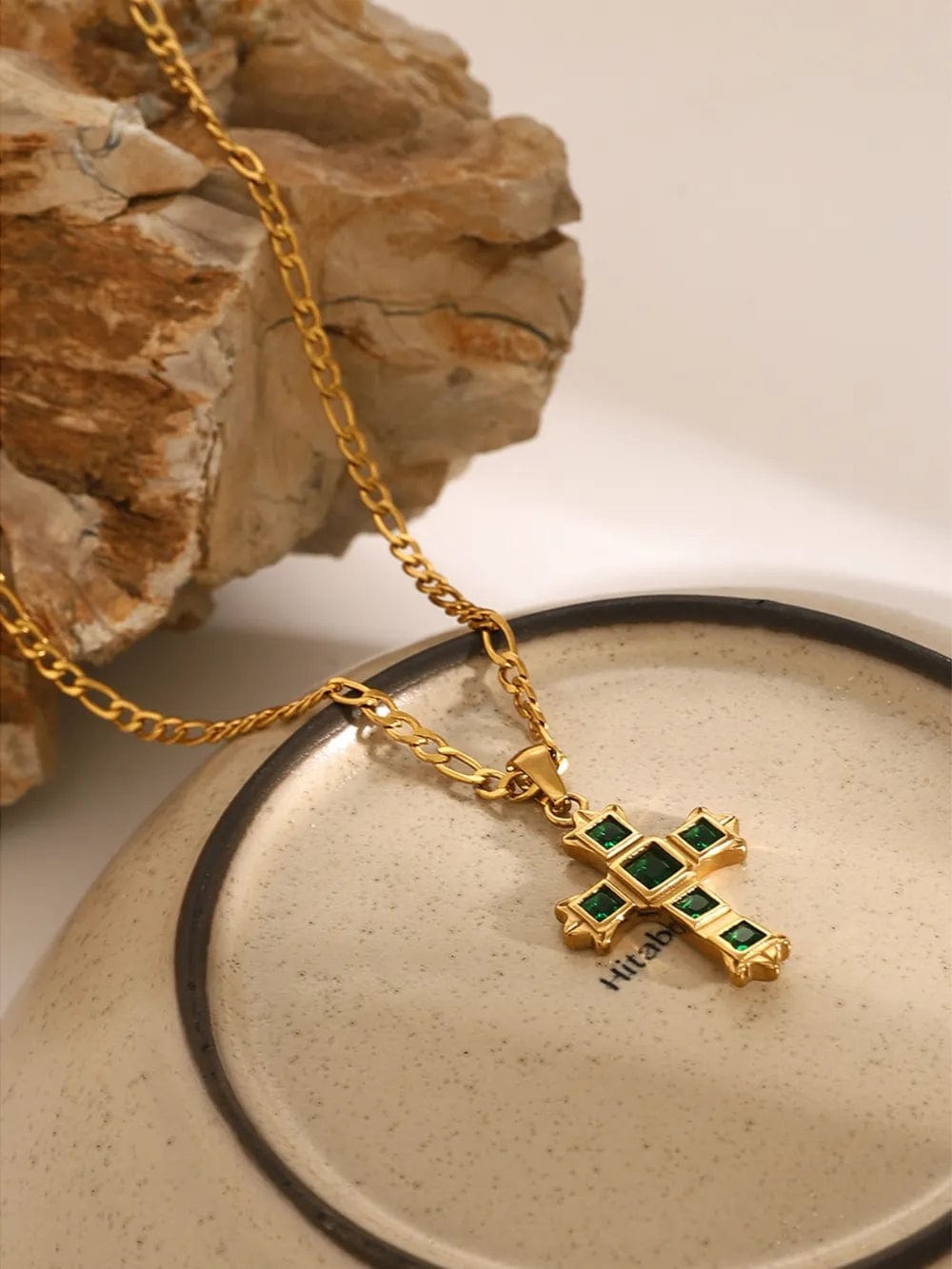 Radiant Grace Cross Necklace - Dear Ava