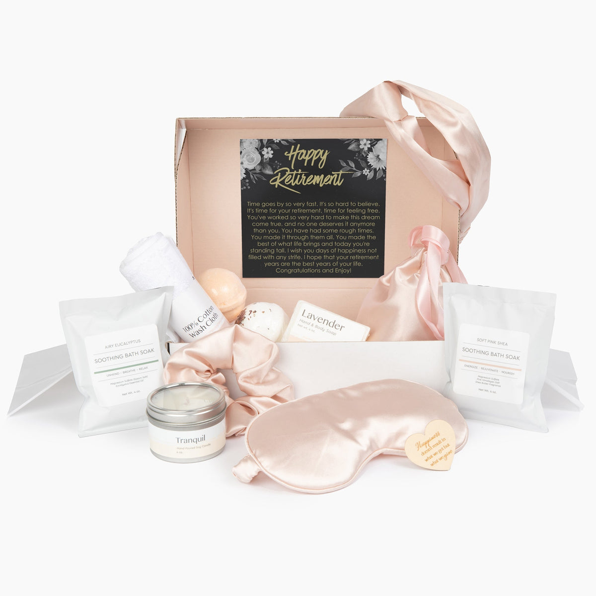 Retirement Celebration - Indulgent Luxury Spa Gift Box - Dear Ava