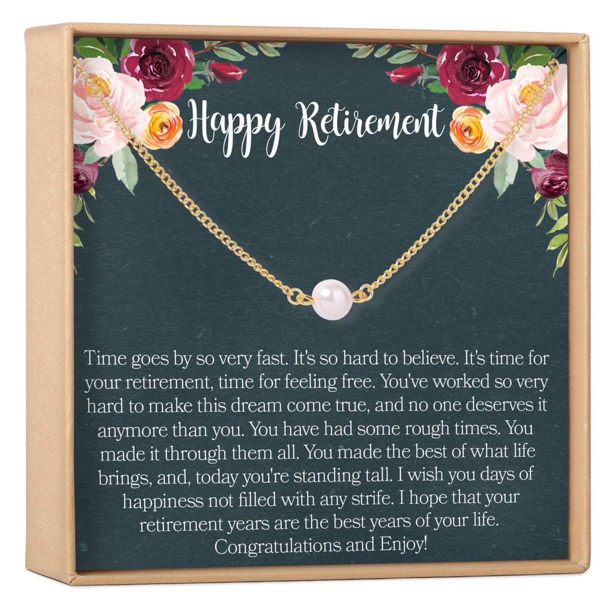 Retirement Necklace - Dear Ava