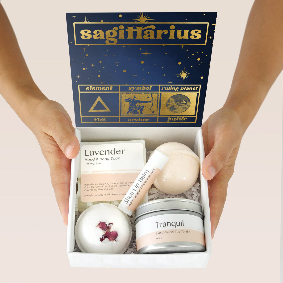 Sagittarius Zodiac Gift Box Set - Dear Ava