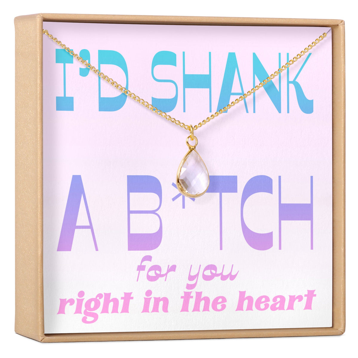 Shank a Bitch Necklace, Multiple Styles Necklace - Dear Ava