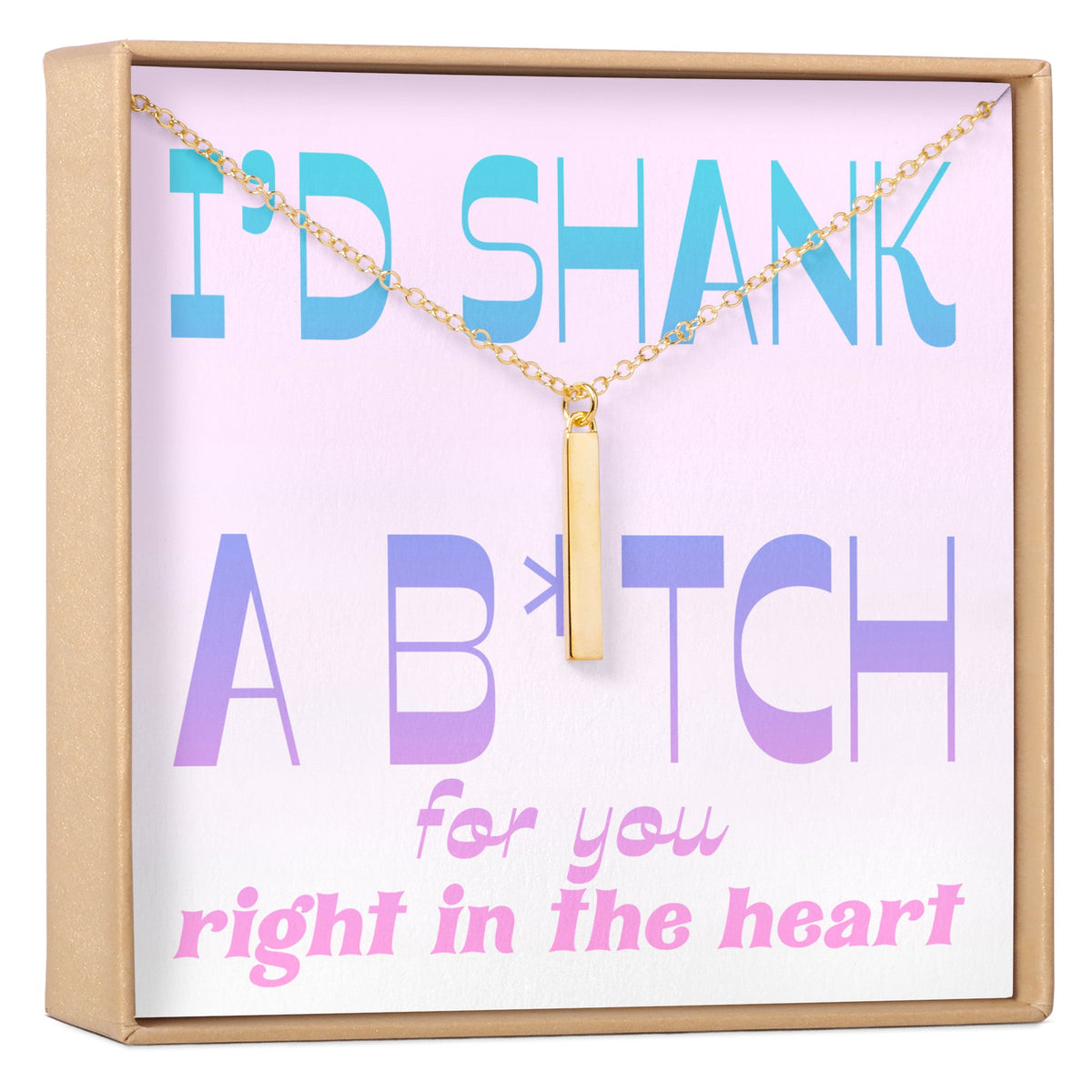 Shank a Bitch Necklace, Multiple Styles Necklace - Dear Ava