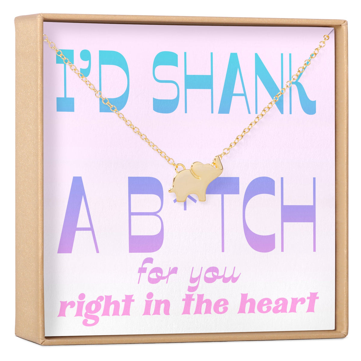 Shank a Bitch Necklace, Multiple Styles Necklace - Dear Ava