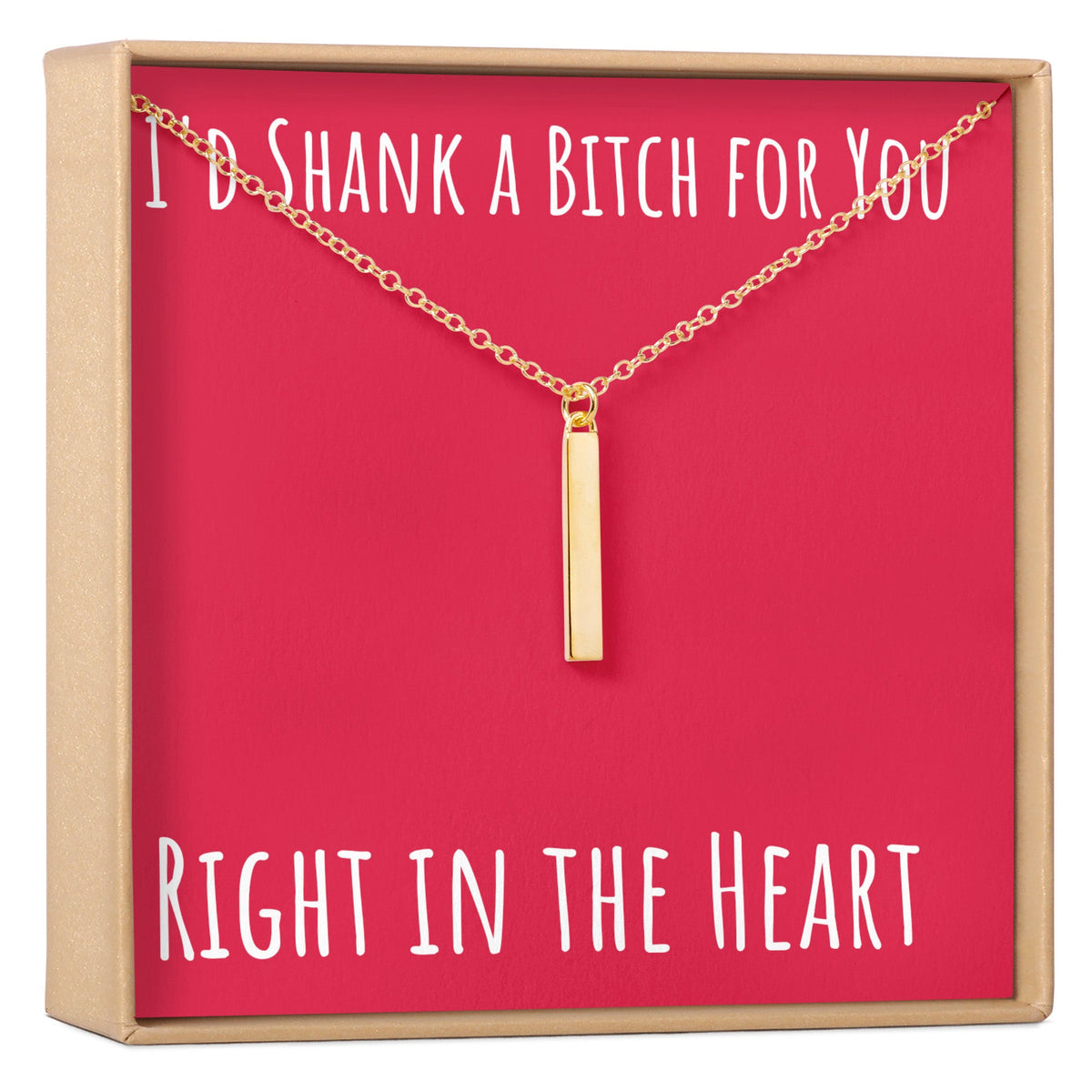 Shank a Bitch Necklace, Multiple Styles Necklace - Dear Ava