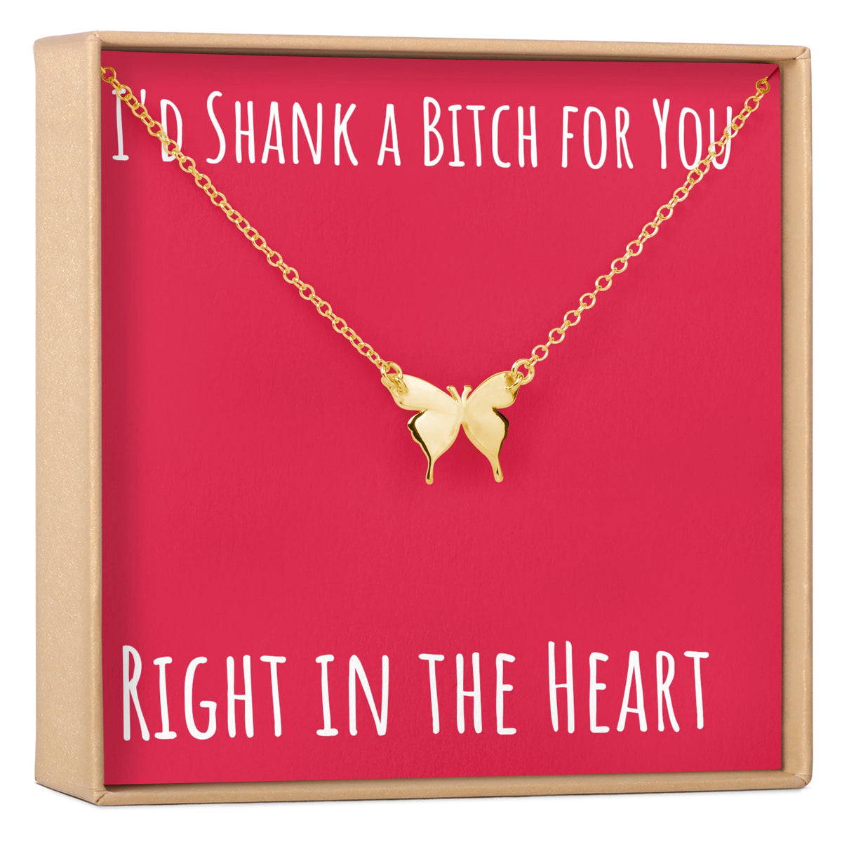 Shank a Bitch Necklace, Multiple Styles Necklace - Dear Ava