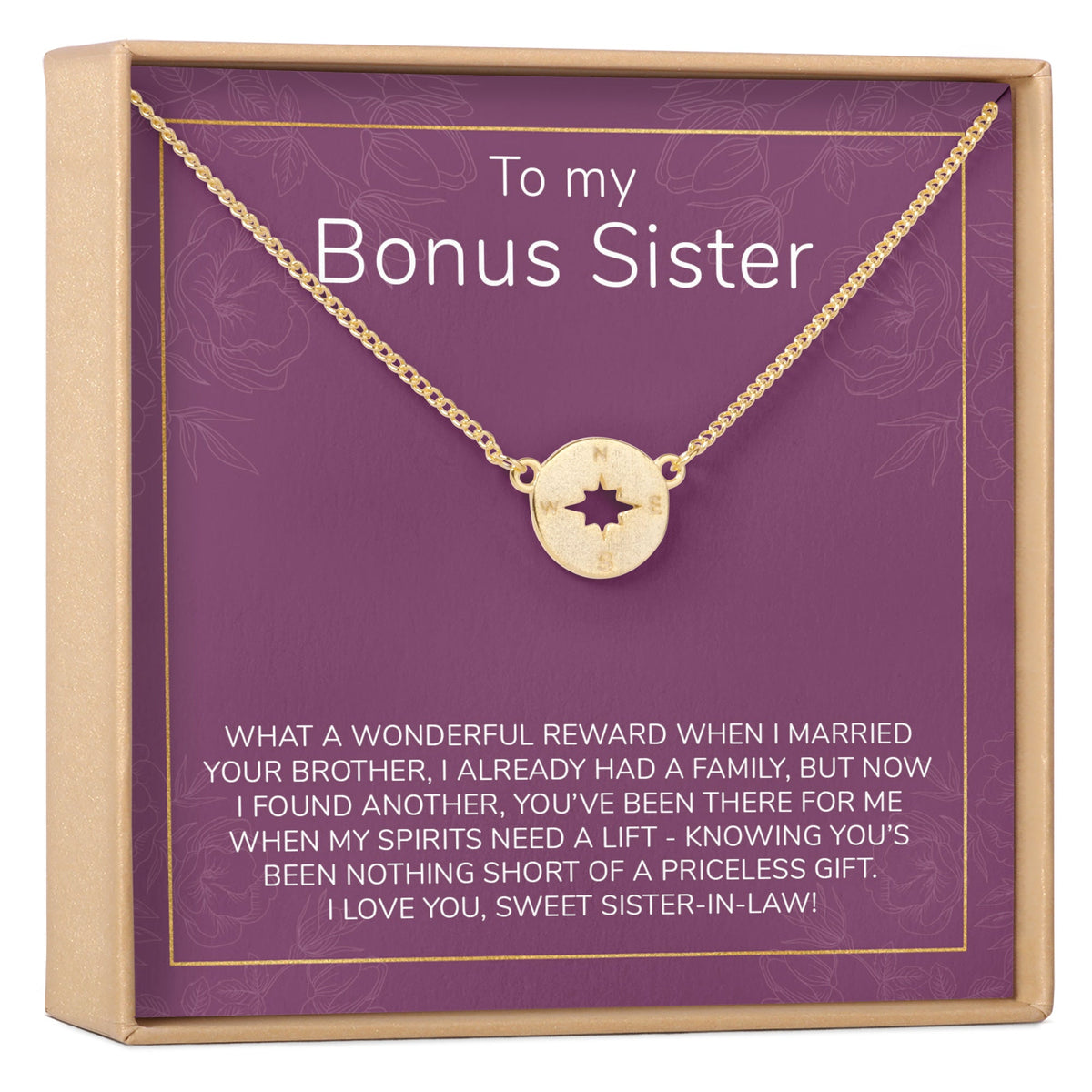 Sister - In - Law Necklace, Multiple Styles - Dear Ava