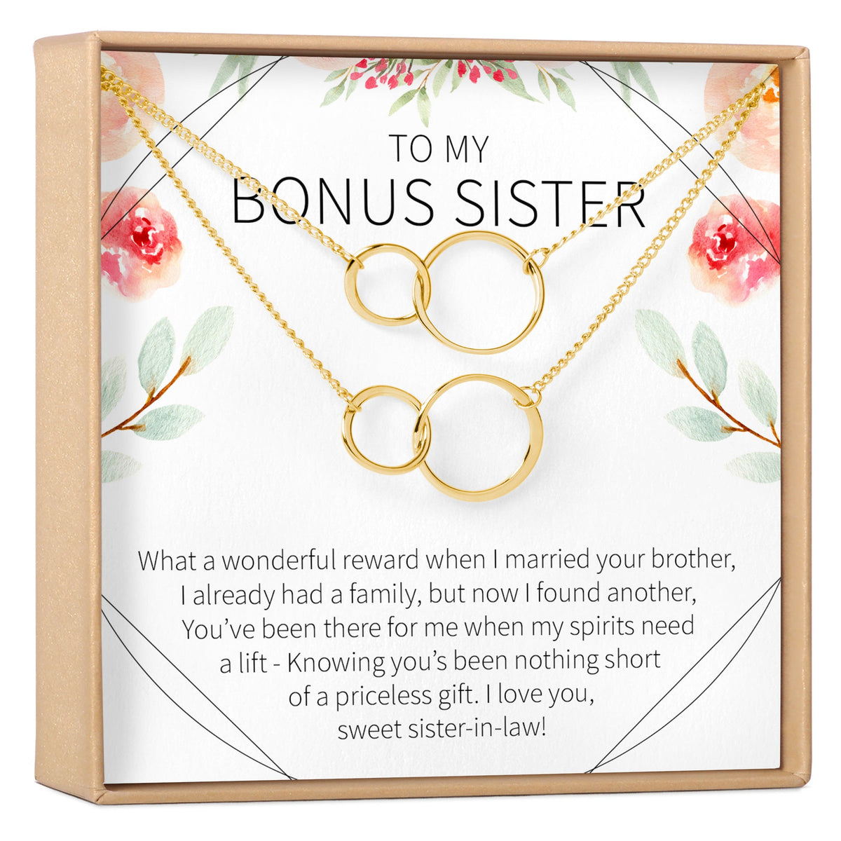 Sister - In - Law Necklace, Multiple Styles - Dear Ava