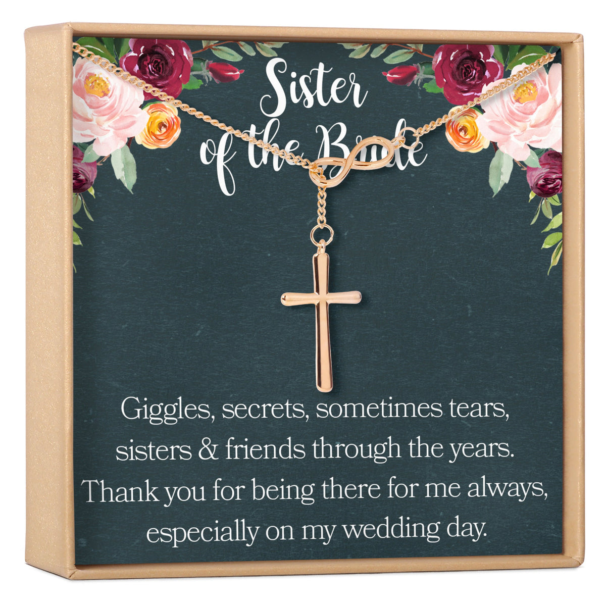 Sister of the Bride Necklace Multiple Styles - Dear Ava