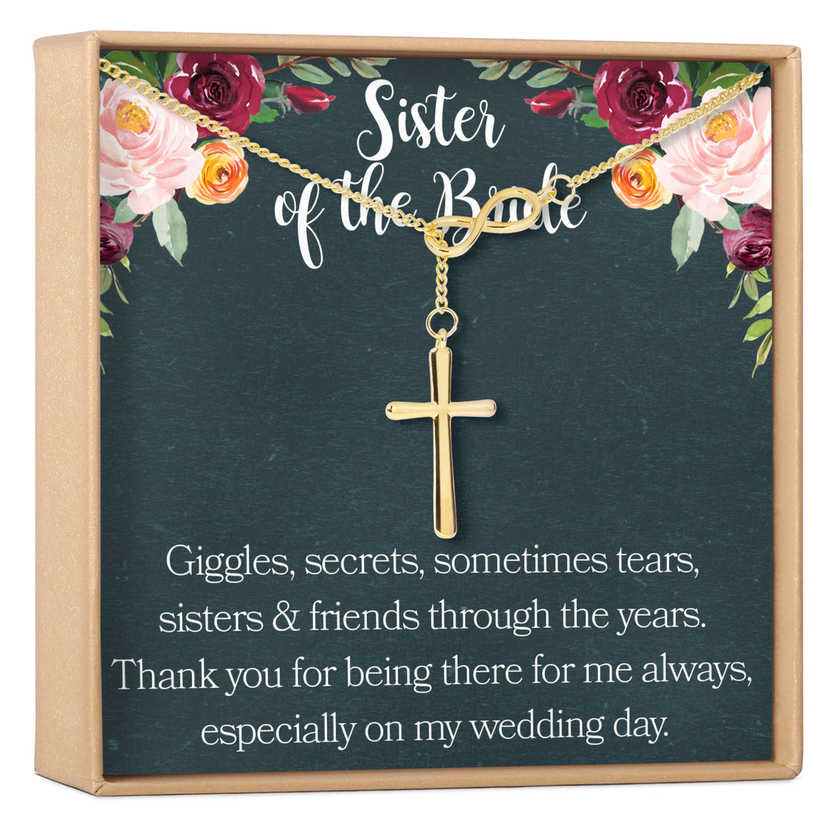 Sister of the Bride Necklace Multiple Styles - Dear Ava