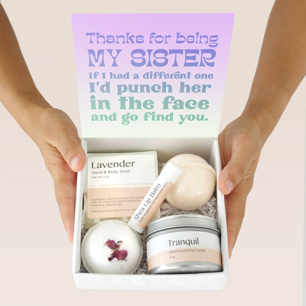 Sisters Spa Gift Box - Dear Ava