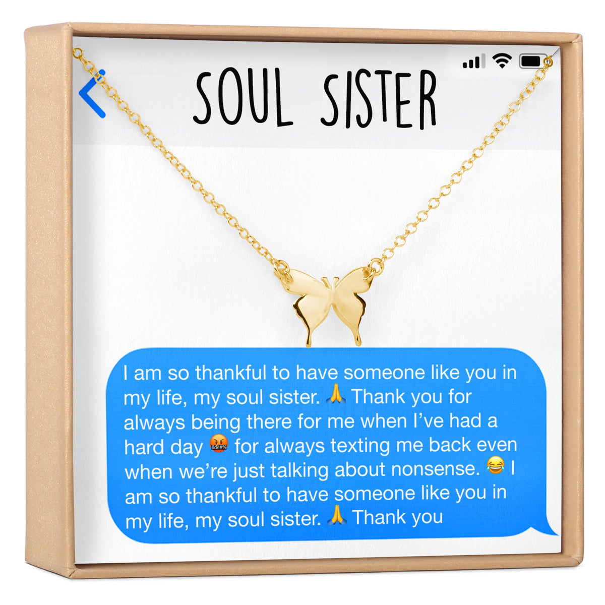 Soul Sisters Necklace - Dear Ava