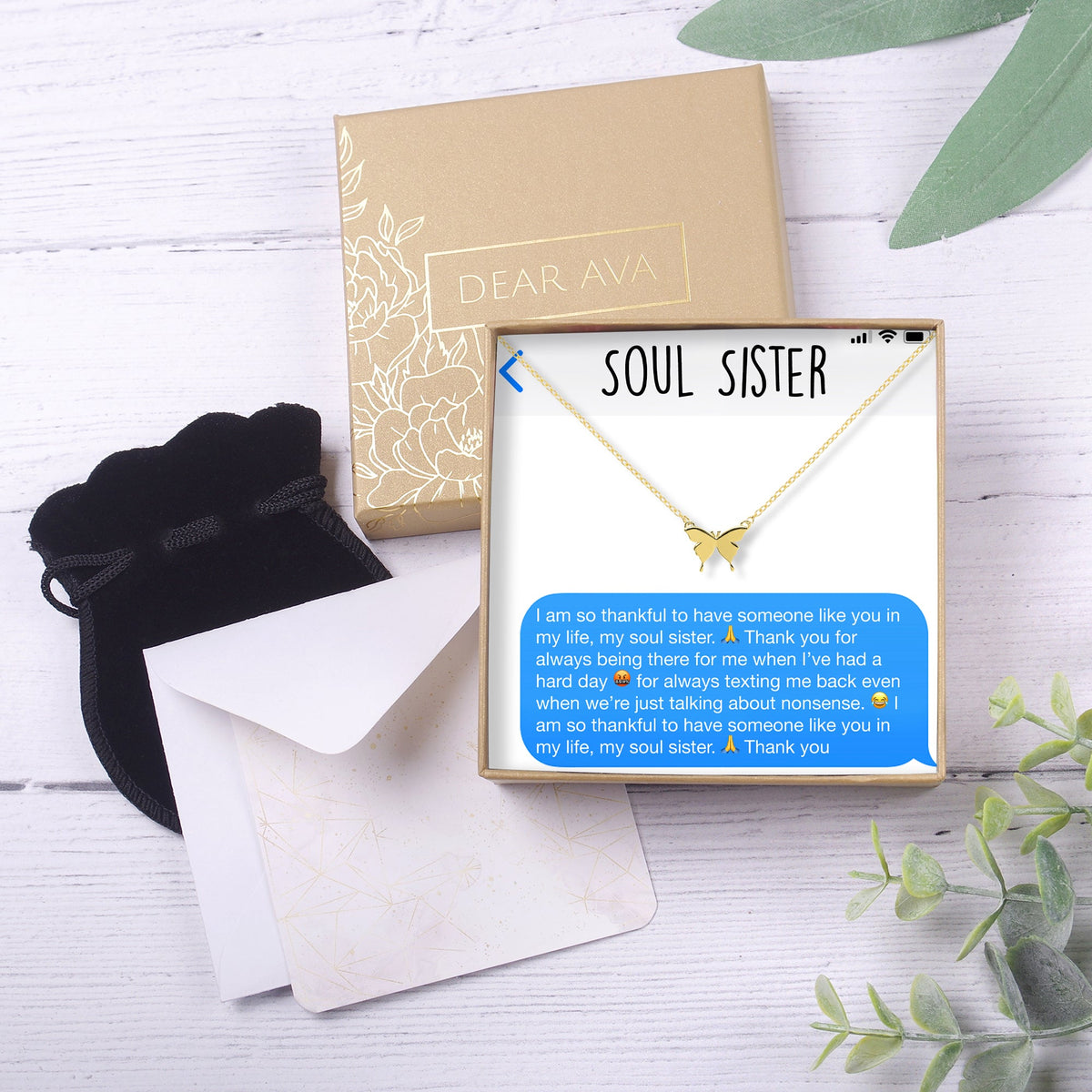 Soul Sisters Necklace - Dear Ava