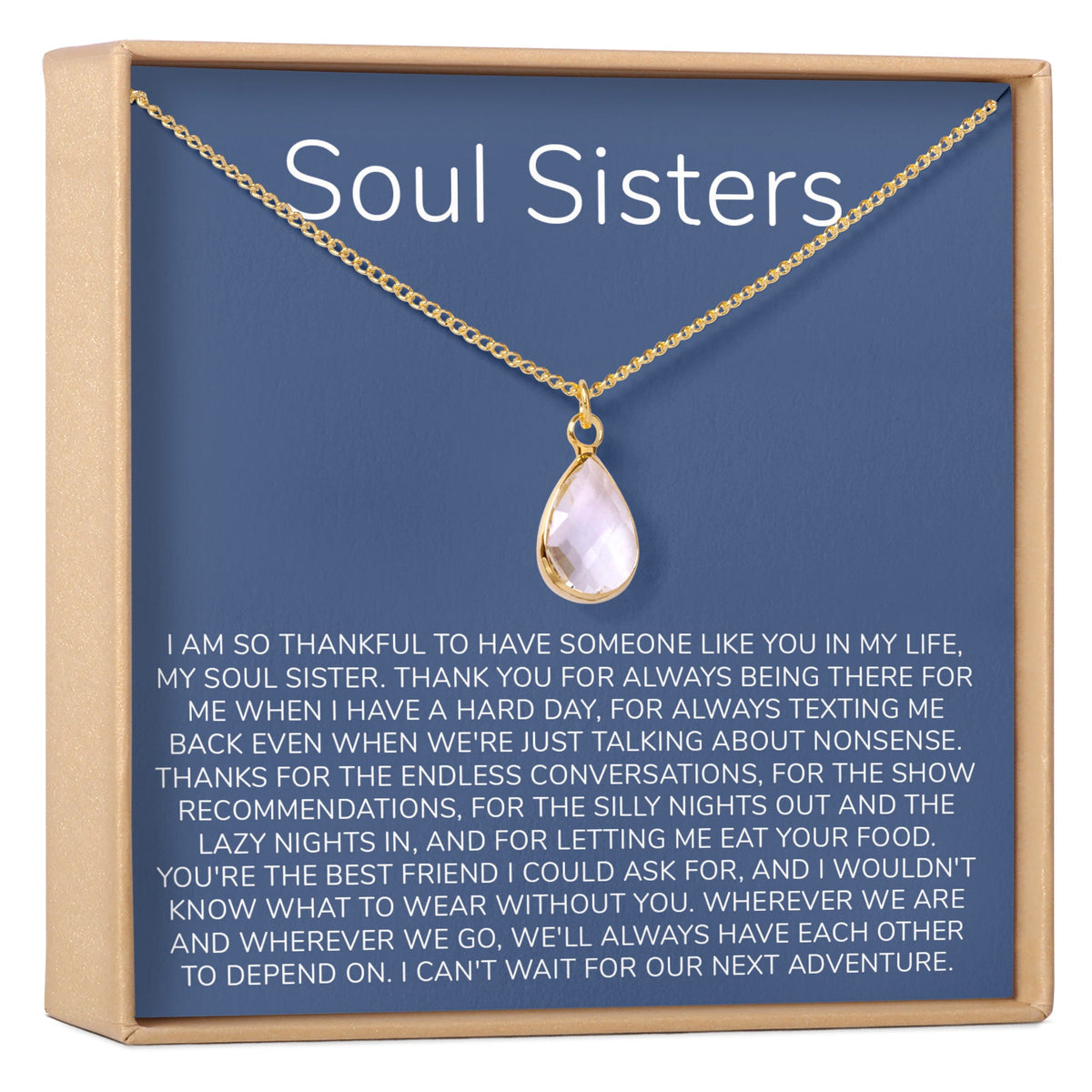 Soul Sisters Necklace - Dear Ava