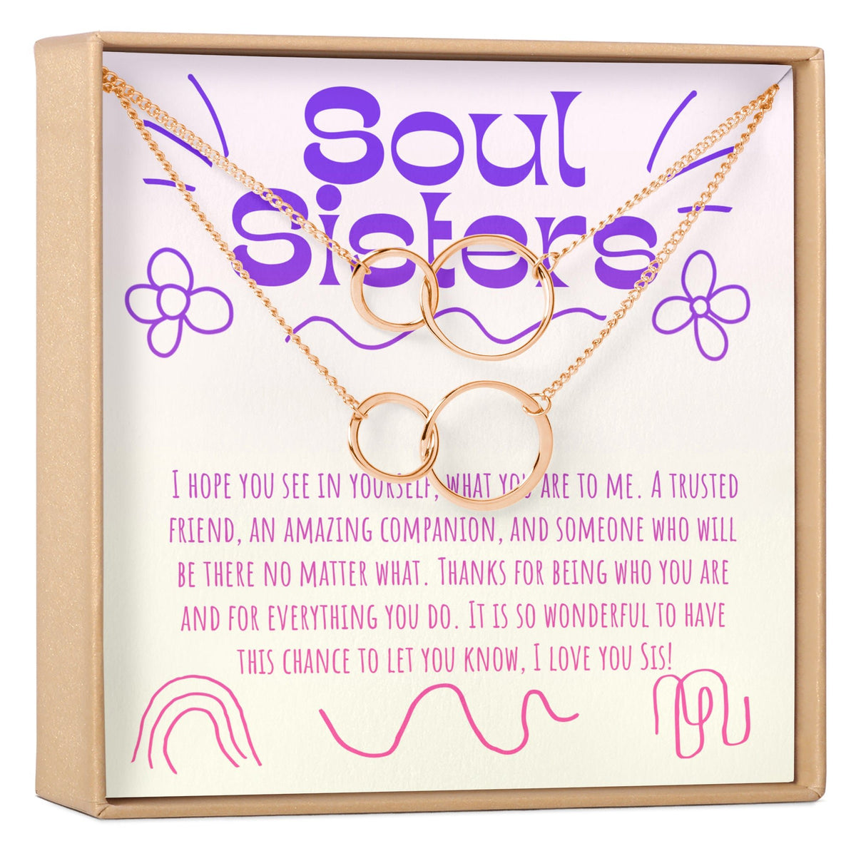 Soul Sisters Necklace, Multiple Styles Necklace - Dear Ava