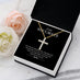 Cross 1 (gold) + flip box card