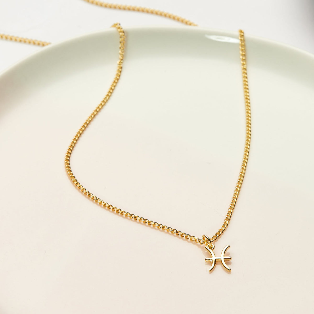 Starry Night Pisces Zodiac Necklace - Dear Ava