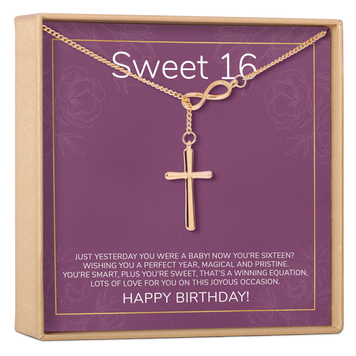 Sweet 16 Necklace, Multiple Styles - Dear Ava