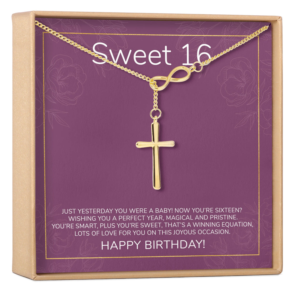 Sweet 16 Necklace, Multiple Styles - Dear Ava