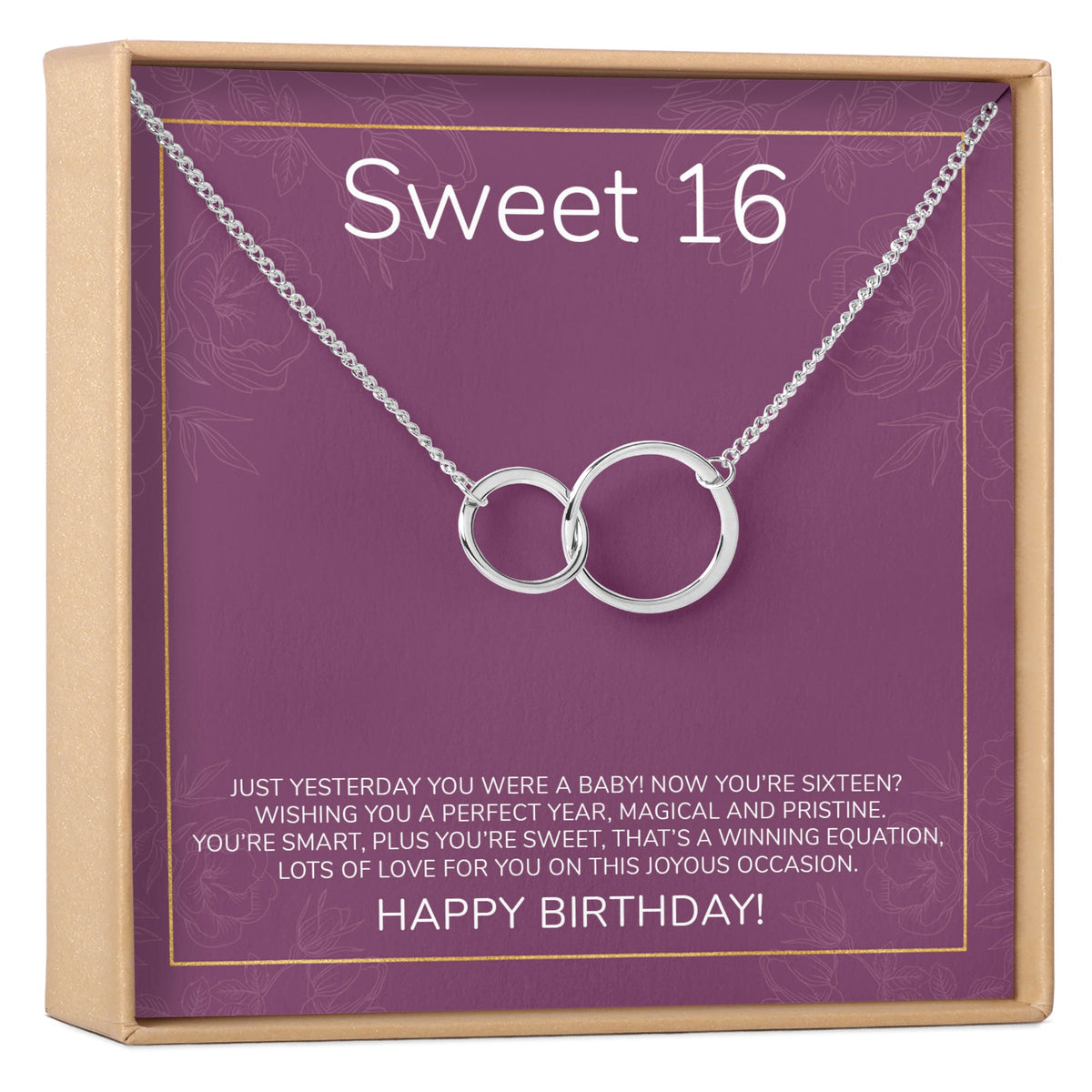 Sweet 16 Necklace, Multiple Styles - Dear Ava