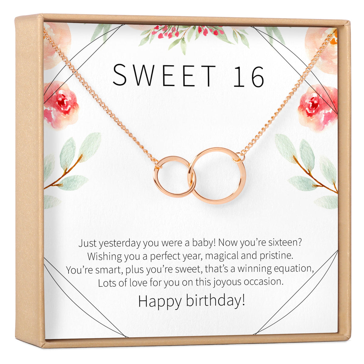 Sweet 16 Necklace, Multiple Styles - Dear Ava