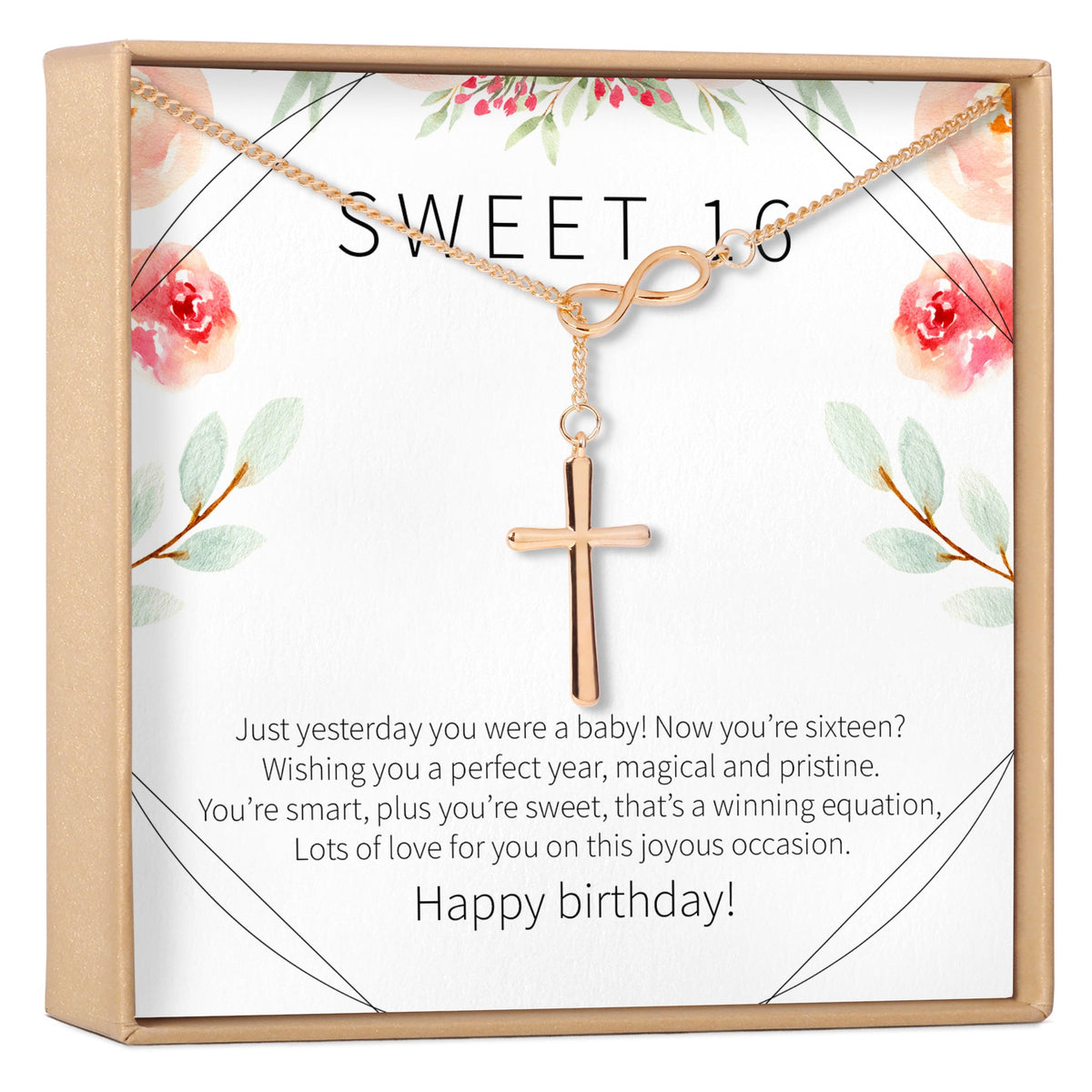 Sweet 16 Necklace, Multiple Styles - Dear Ava