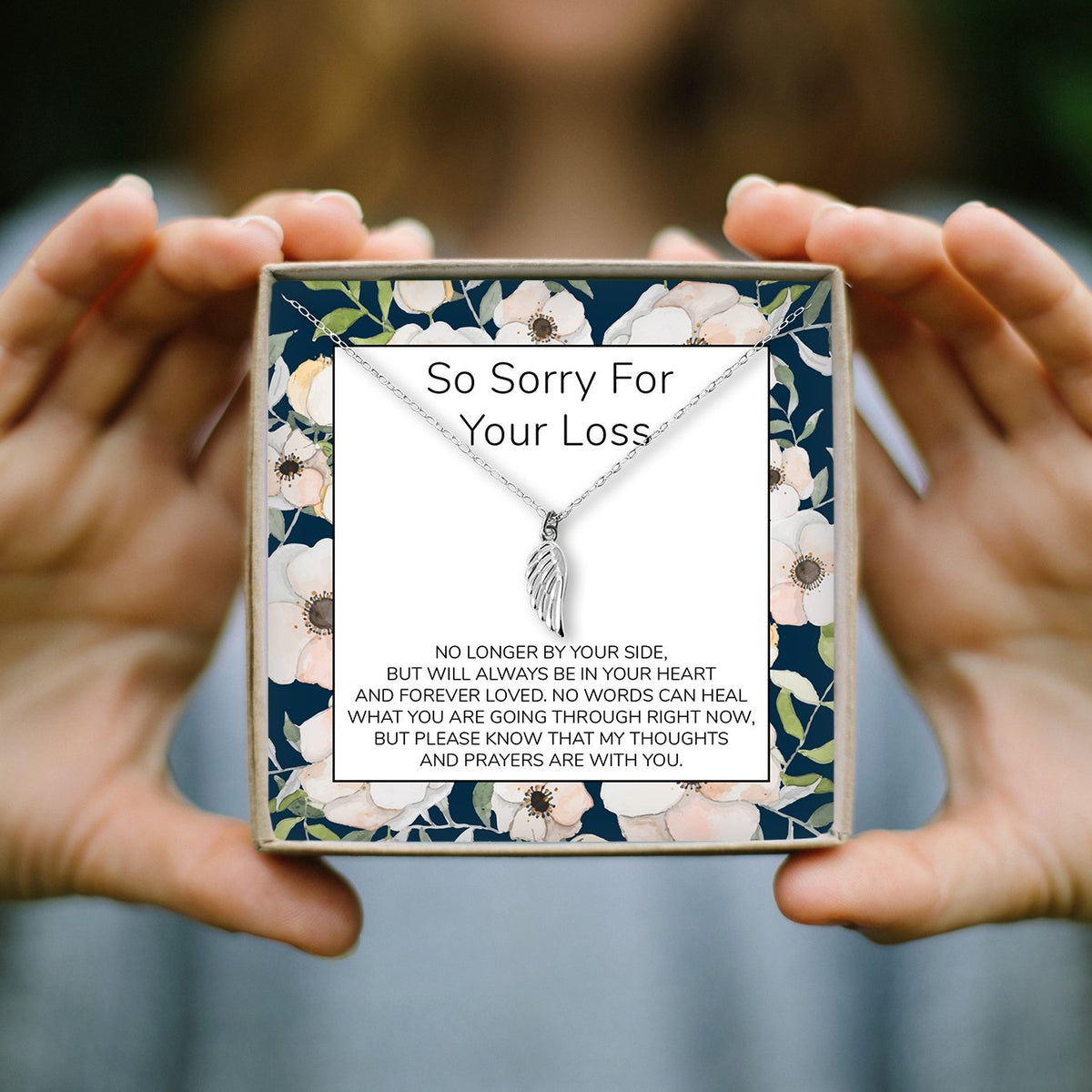 Sympathy Necklace - Dear Ava