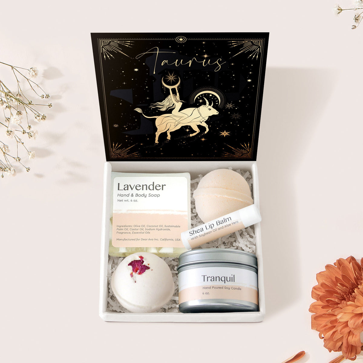 Taurus Deity Zodiac Gift Box Set - Dear Ava