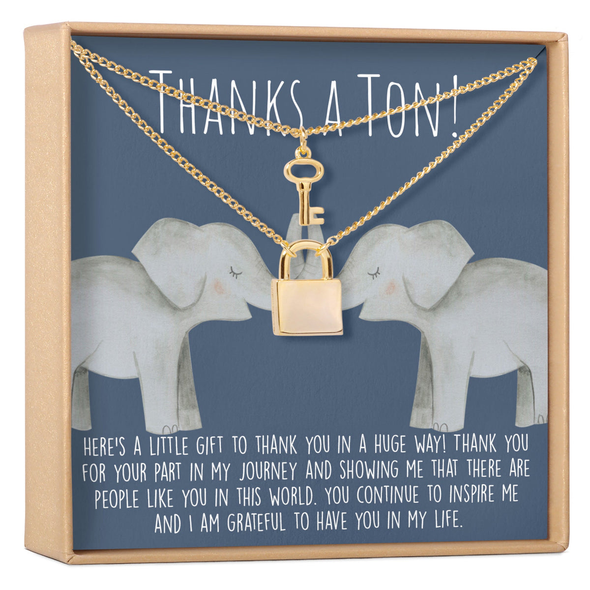 Thank You Necklace, Multiple Styles - Dear Ava