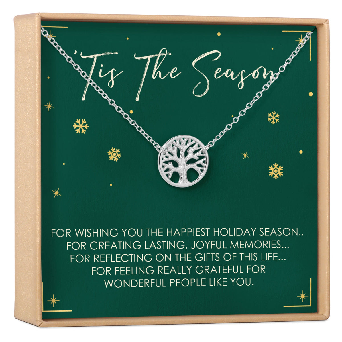 Tis the season Tree of Life Necklace - Dear Ava