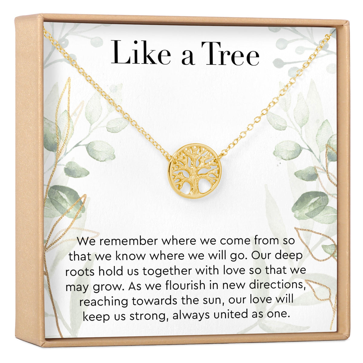 Tree Necklace Gift - Dear Ava