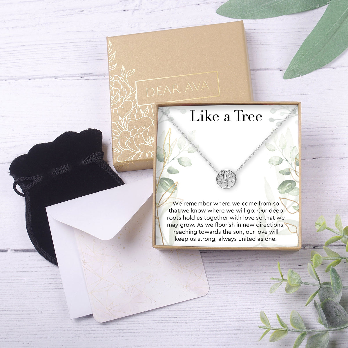 Tree Necklace Gift - Dear Ava