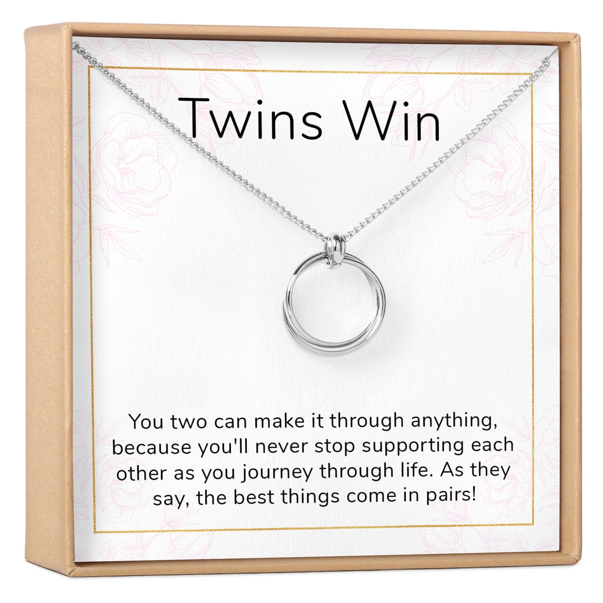 Twin Sister Gift Necklace - Dear Ava