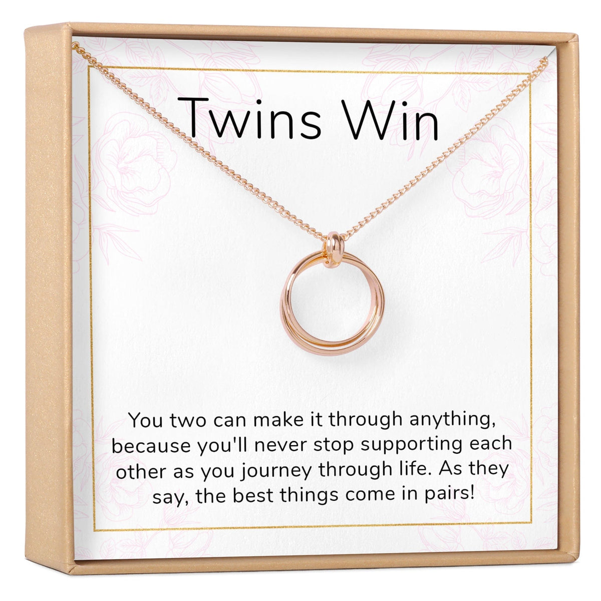 Twin Sister Gift Necklace - Dear Ava
