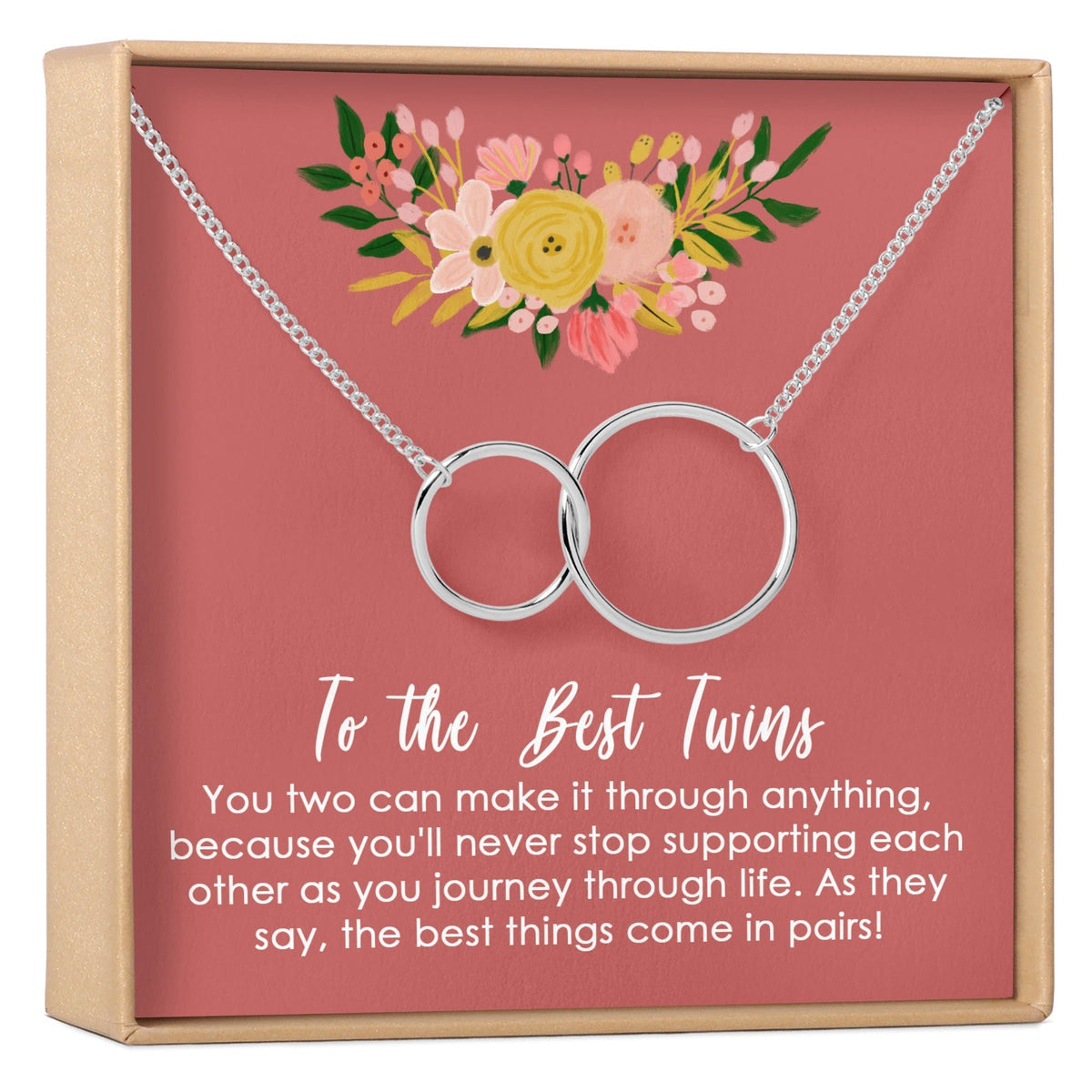 Twins Celebration Necklace - Dear Ava