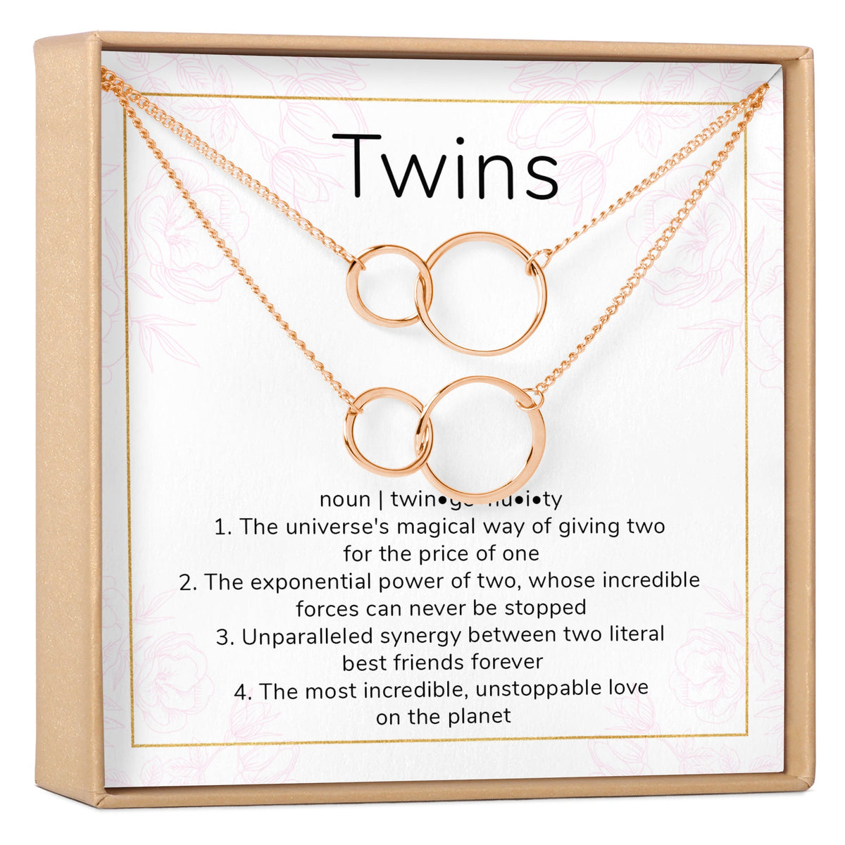 Twins Necklace, Multiple Styles - Dear Ava