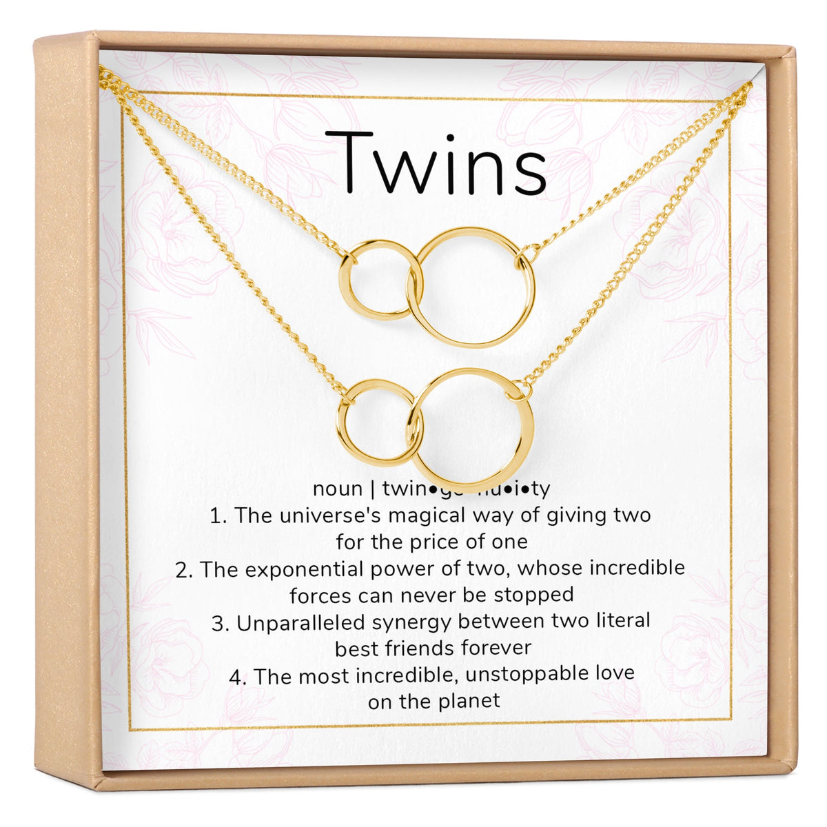 Twins Necklace, Multiple Styles - Dear Ava