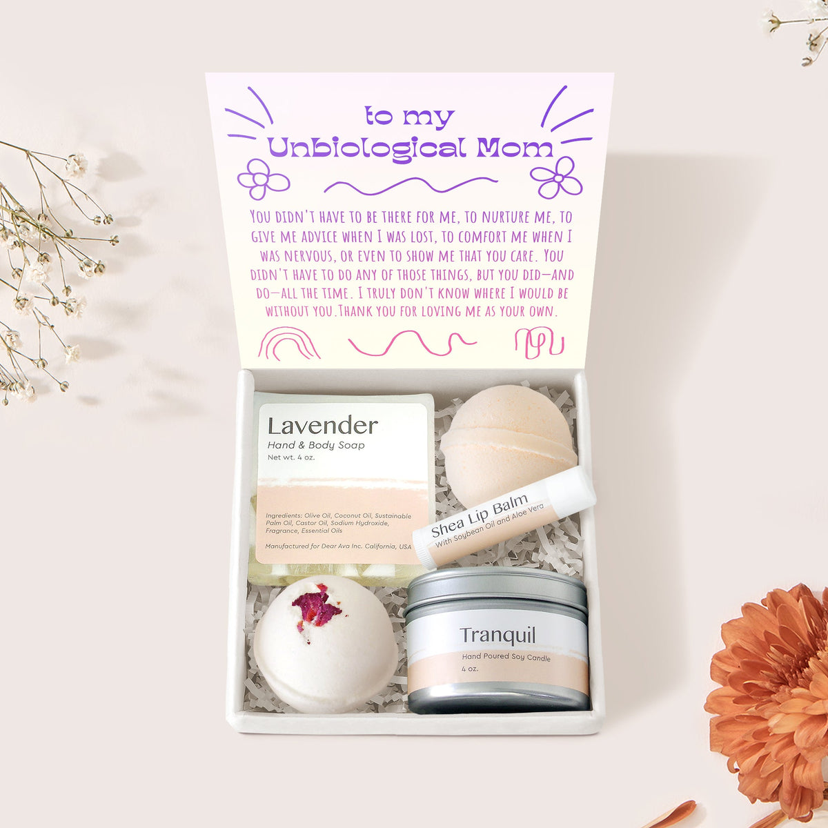 Unbiological Mom Gift Box Set - Dear Ava