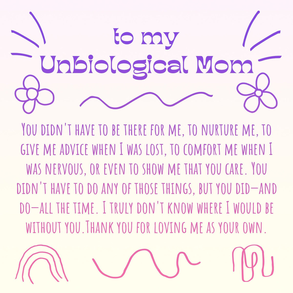 Unbiological Mom Gift Box Set - Dear Ava