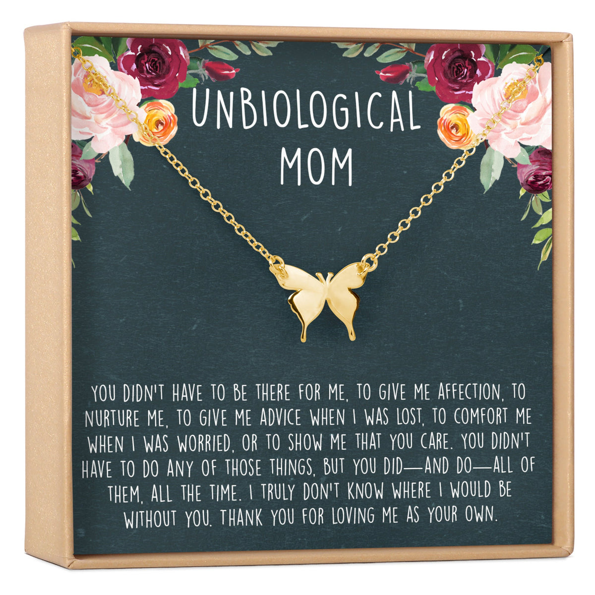 Unbiological Mom Necklace, Multiple Styles Necklace - Dear Ava