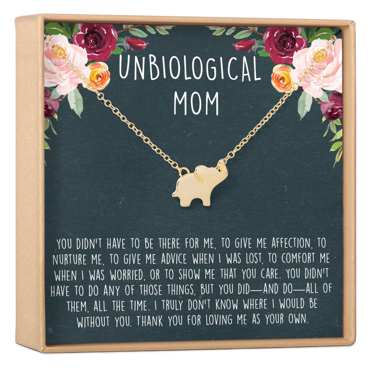 Unbiological Mom Necklace, Multiple Styles Necklace - Dear Ava