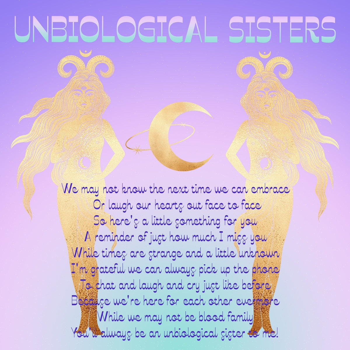 Unbiological Sisters Gift Box Set - Dear Ava